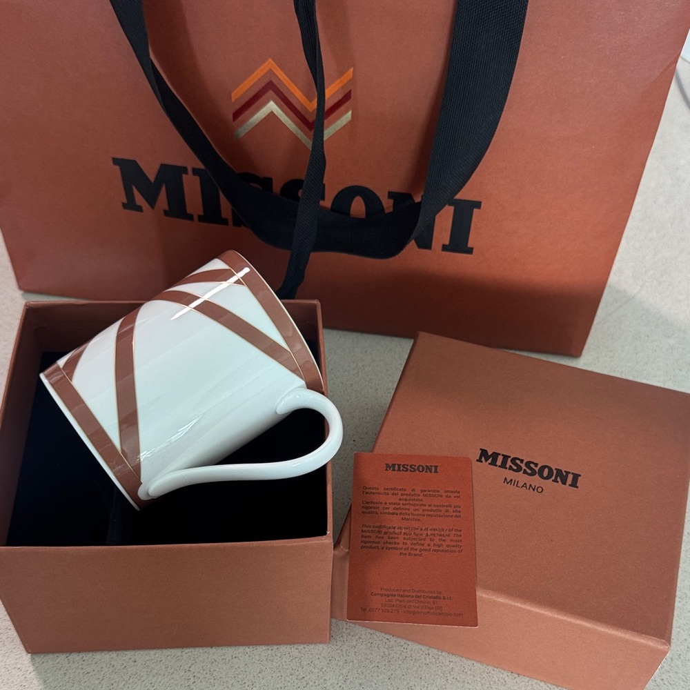 Missoni Nastri Beige Regallo Tazza Mug